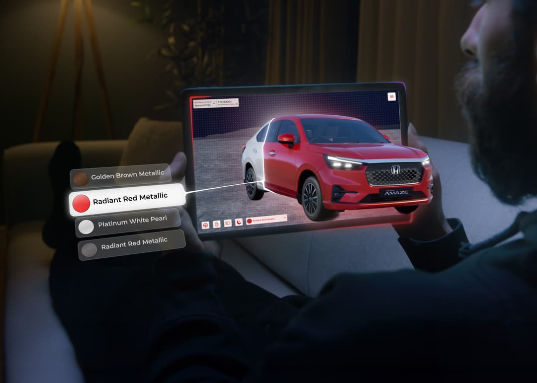 Honda India 3d Configurator Website Redesign